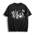 Red White And Goose Cotton T-Shirt product image 1