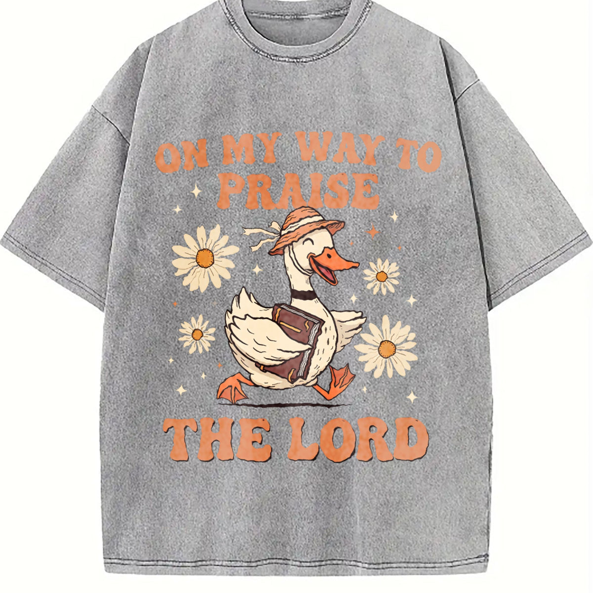 Praise The Lord Vintage Washed T-Shirt product image 4