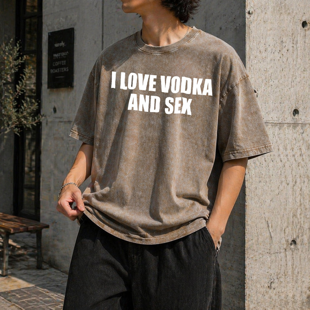 I Love Vodka And Sex Y2K Iconic Funny Meme Club Party product image 3