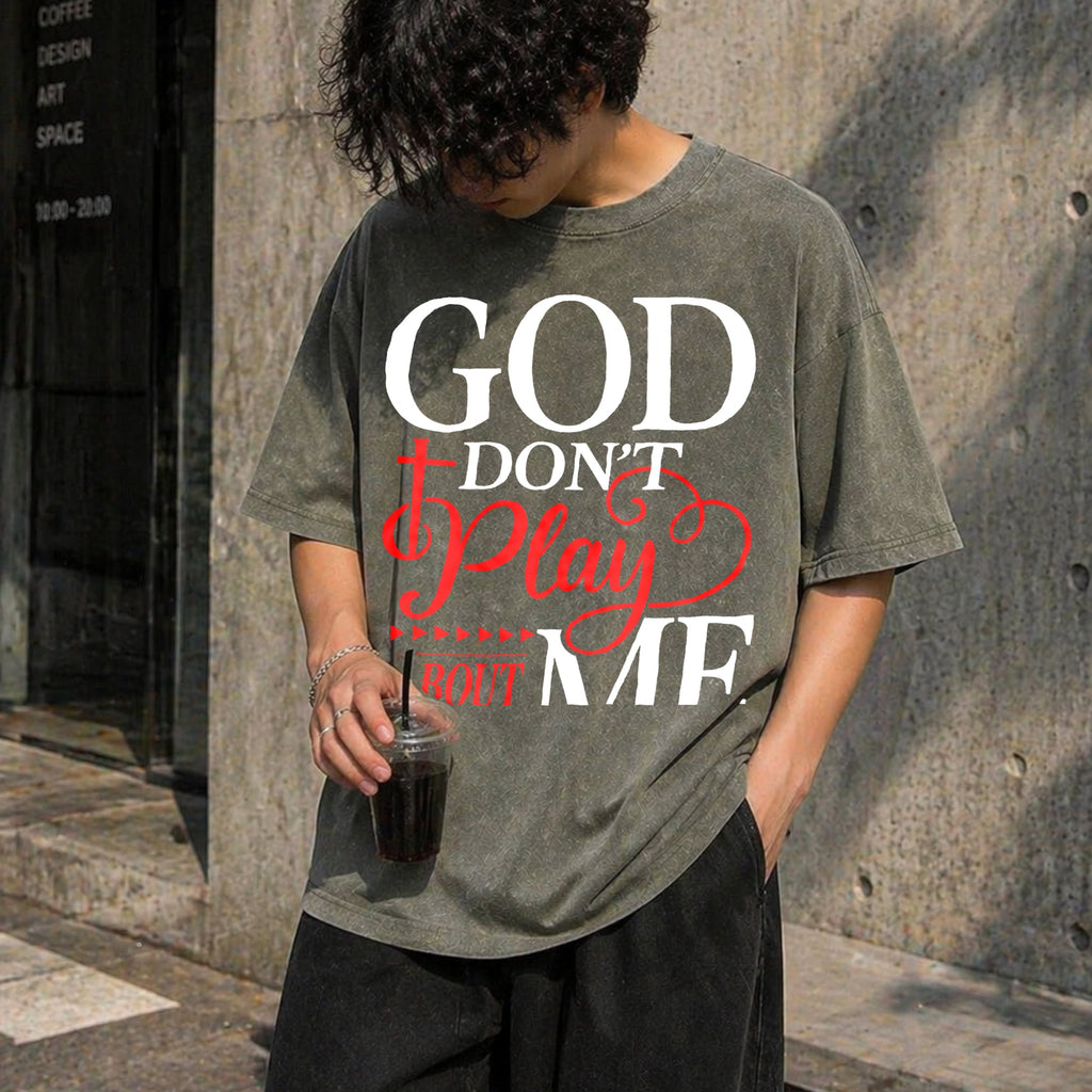 God Dont Play About Me Inspirational Faith Christ Vintage product image 4