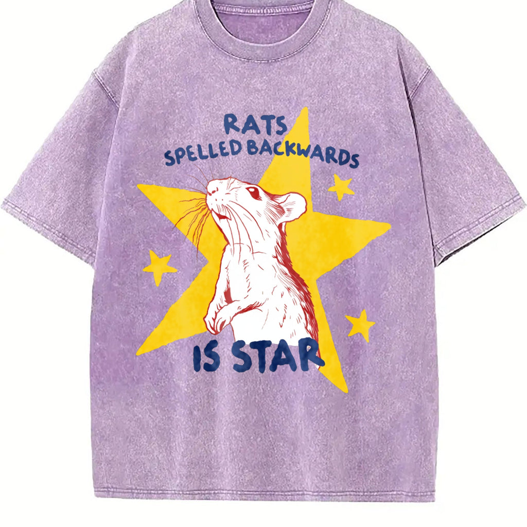 Funny Rat Pun - Meme Vintage Washed T-Shirt product image 6