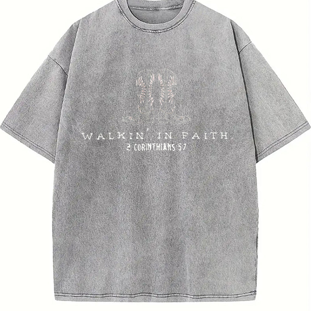 Christian Western Vintage Washed T-Shirt product image 4