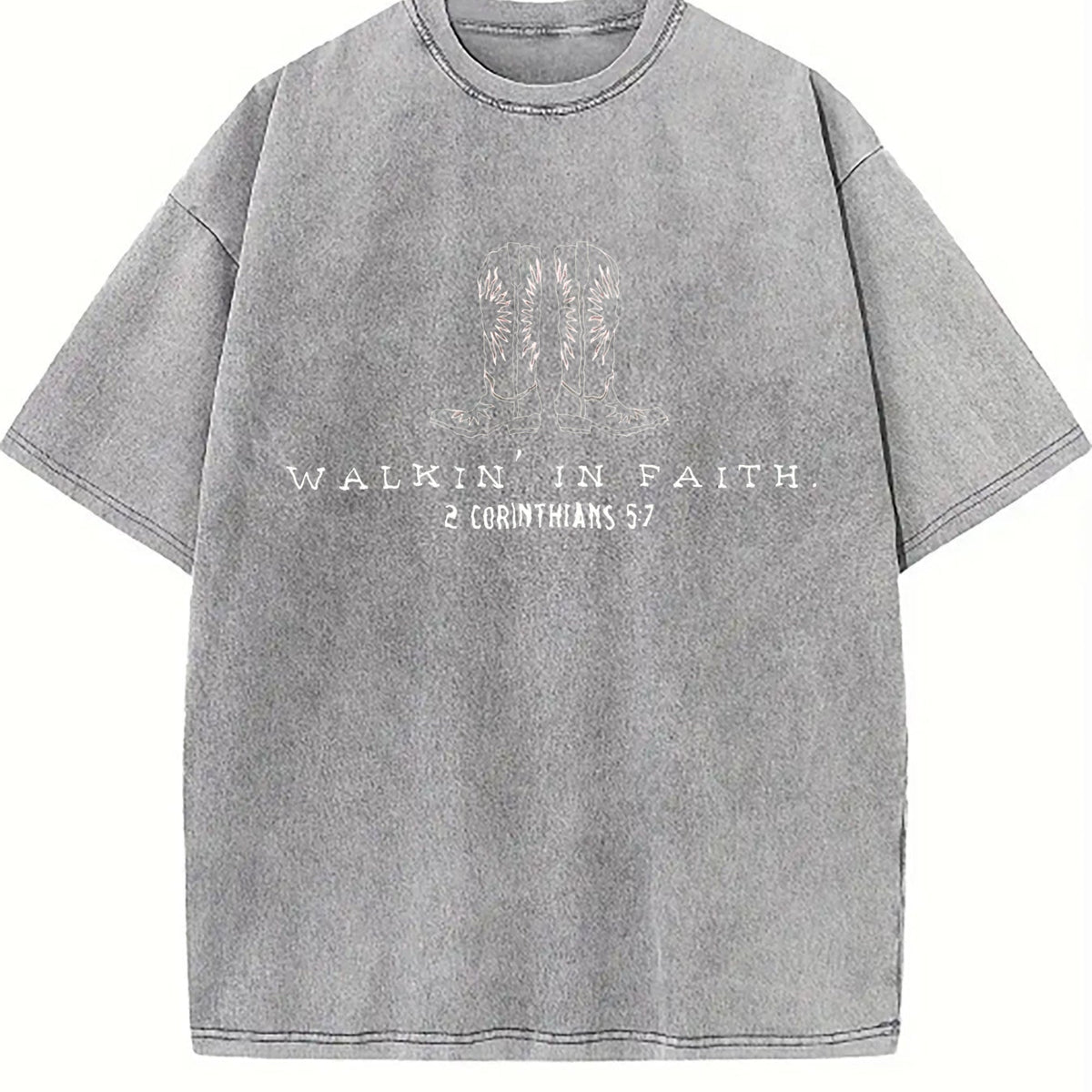 Christian Western Vintage Washed T-Shirt product image 4