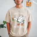 Funny St Patricks Day Goose Vintage Washed T-Shirt product image 1