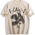 Funny Crow F-caw-f Black Raven Lover Vintage Washed T-Shirt product image 1