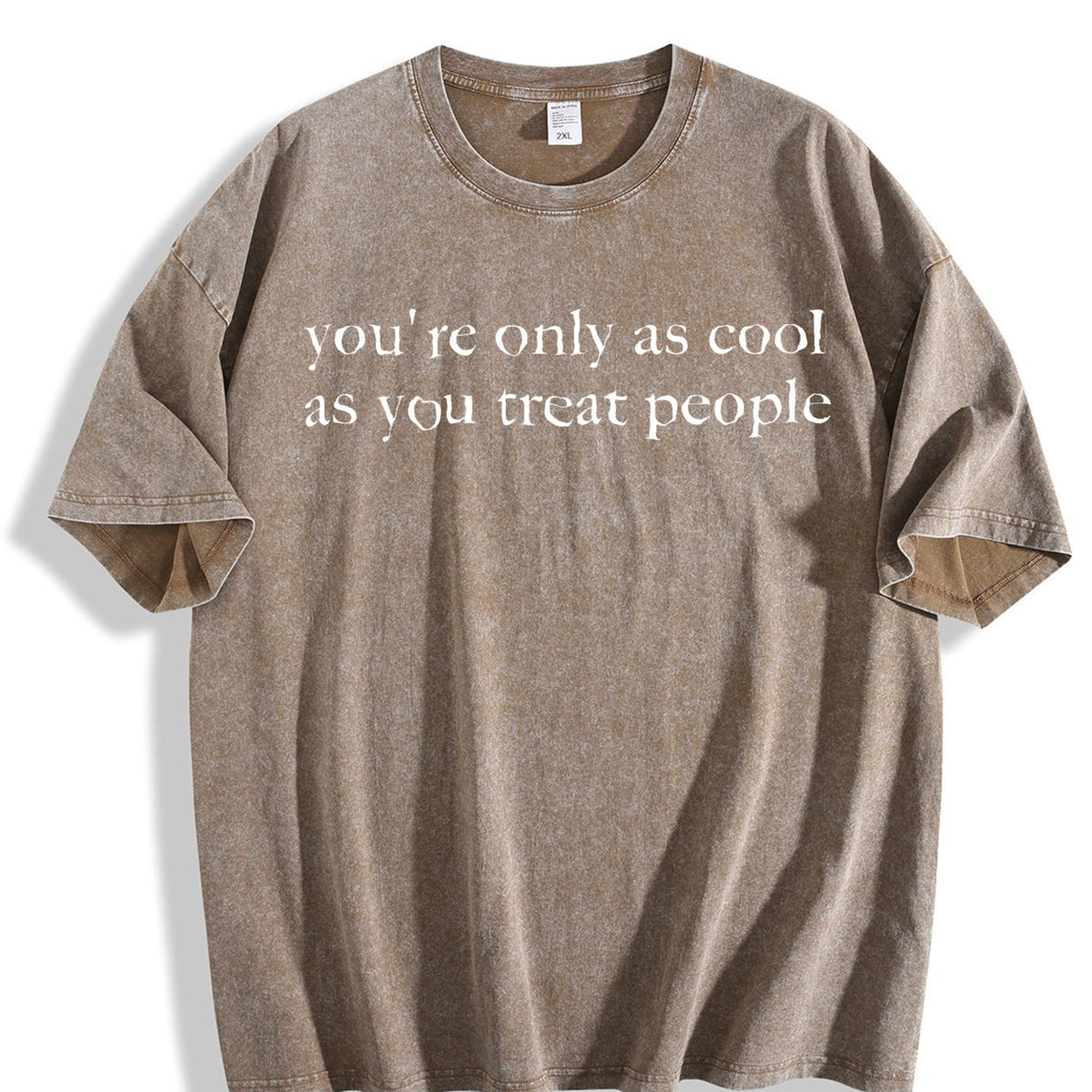 You're Only As Cool As You Treat People Vintage Washed product image 3