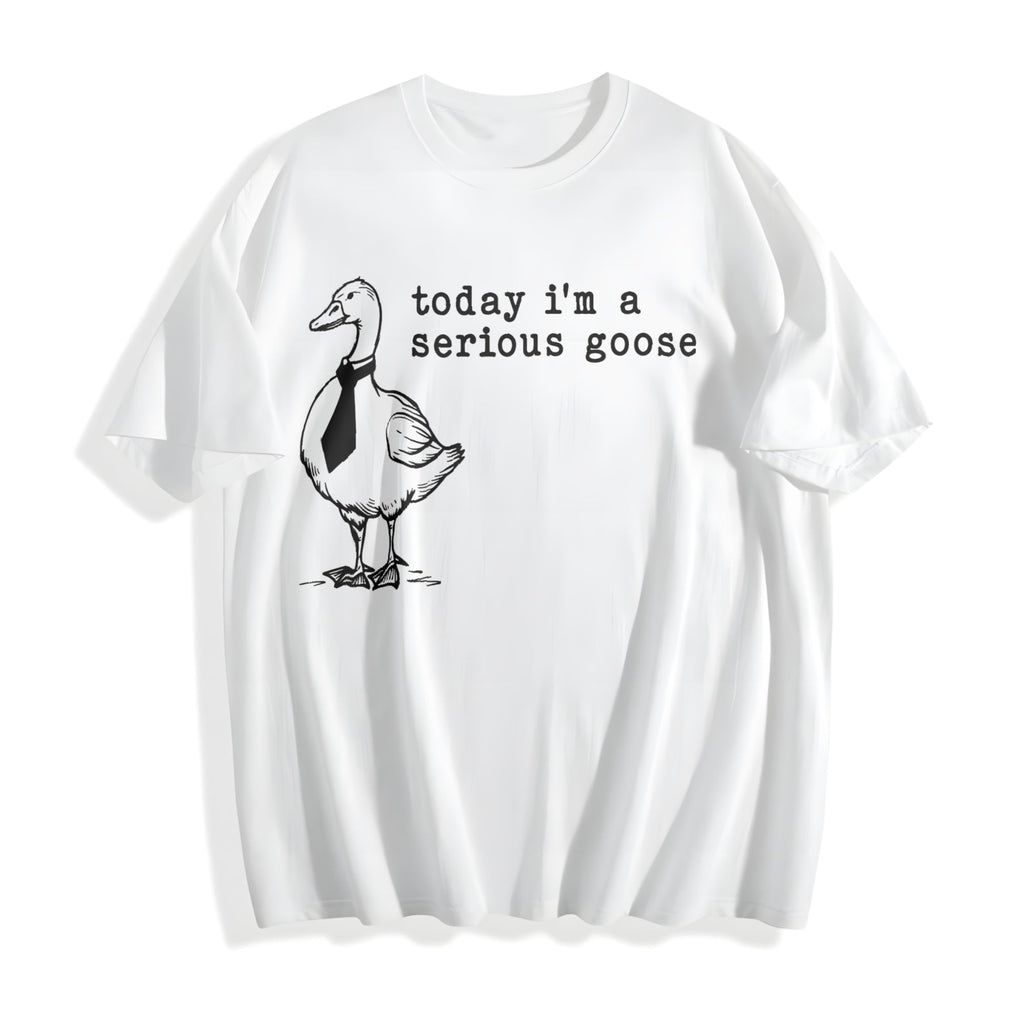 Serious Goose Cotton T-Shirt product image 2
