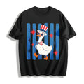 Patriotic Goose Cotton T-Shirt product image 1