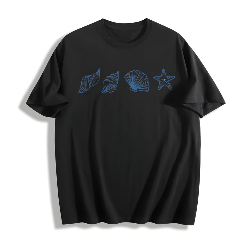 Seashells Cotton T-Shirt product image 1
