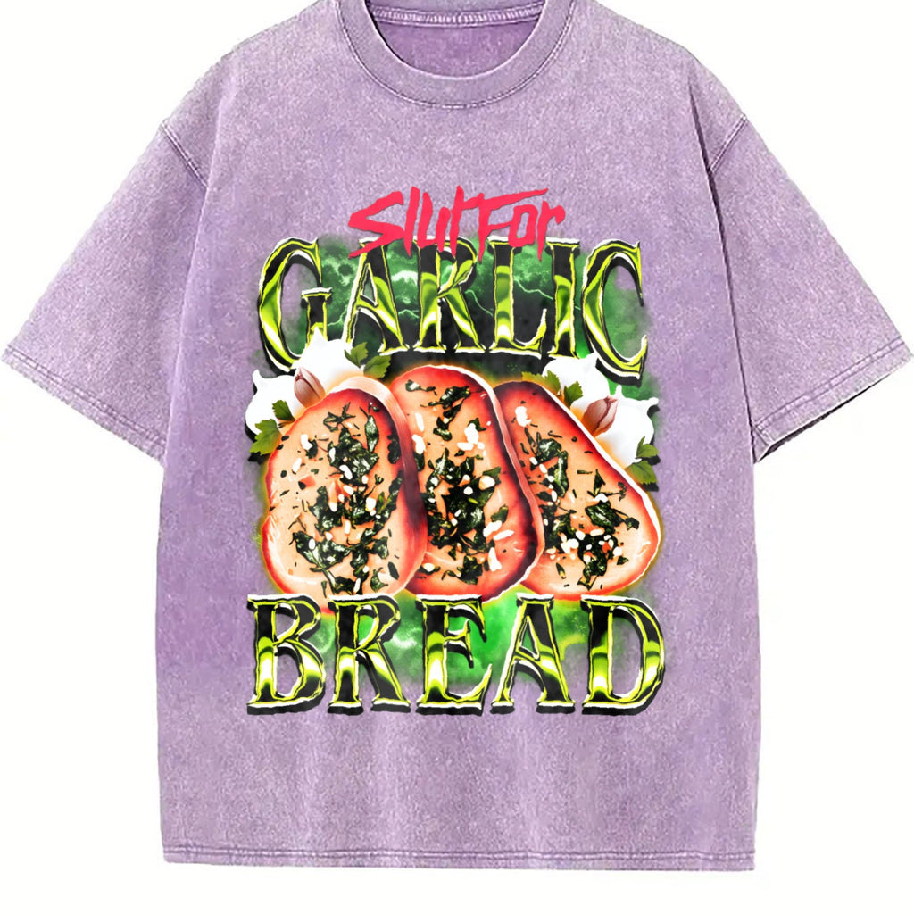 Garlic Bread Vintage Washed T-Shirt product image 6