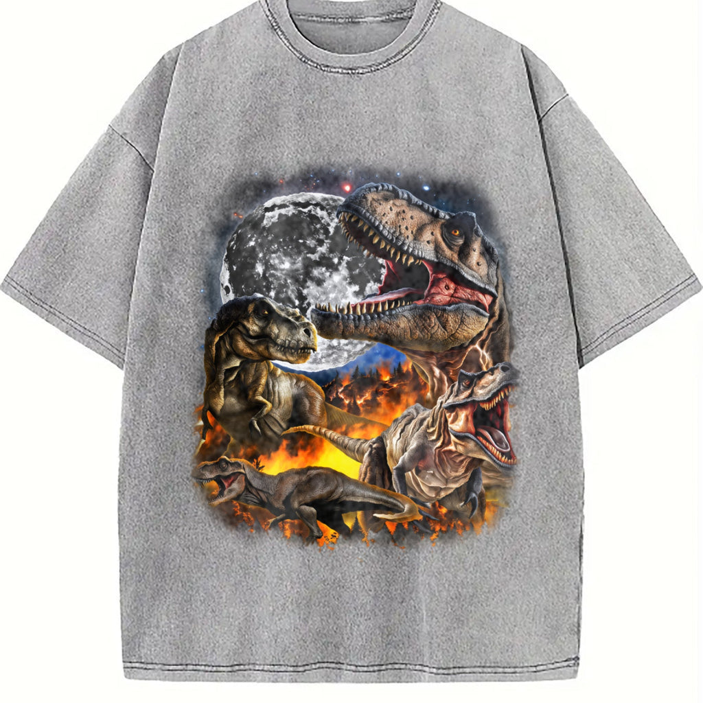 Dinosaur Vintage Washed T-Shirt product image 5