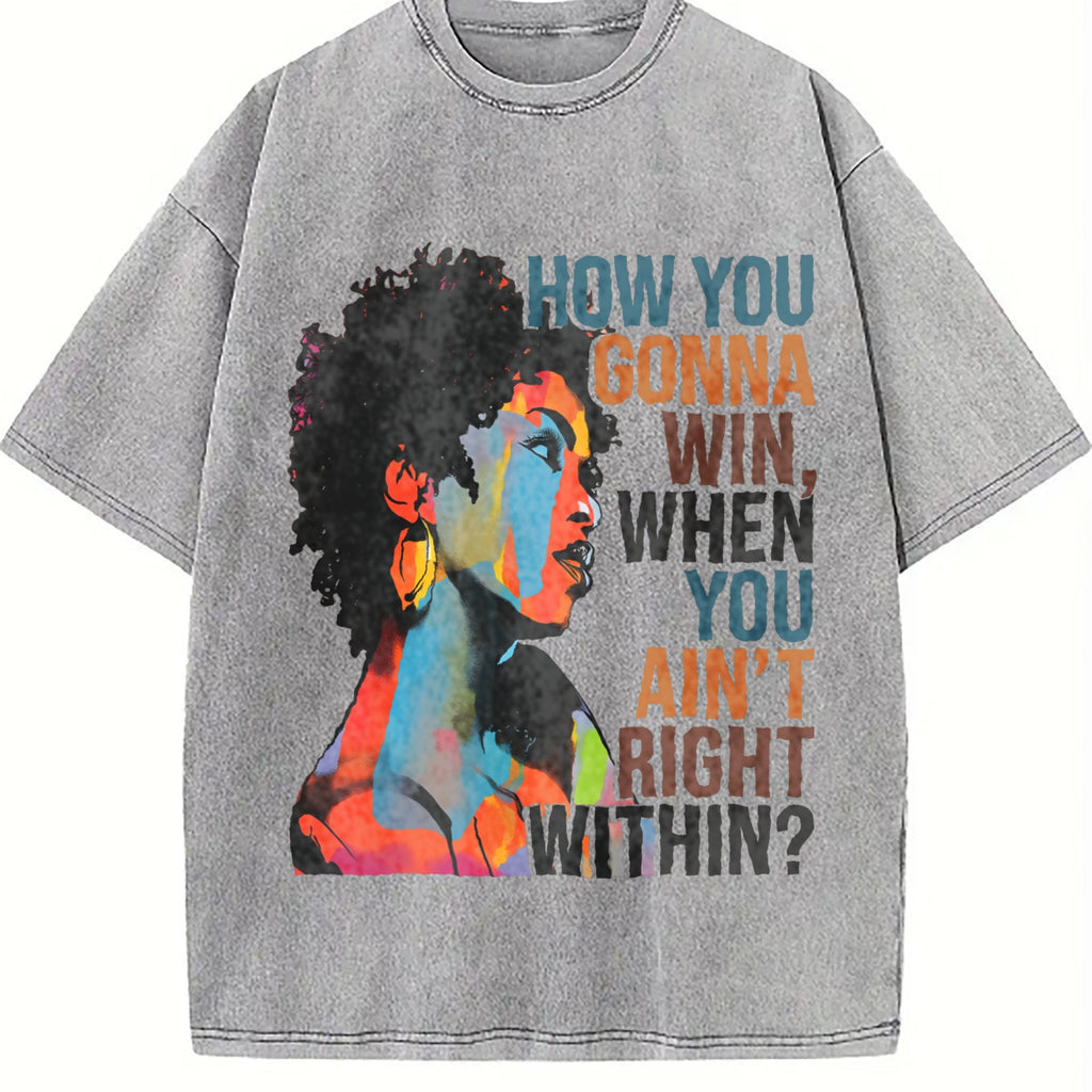 How You Gonna Win When Ain't Right Within Vintage Washed product image 4