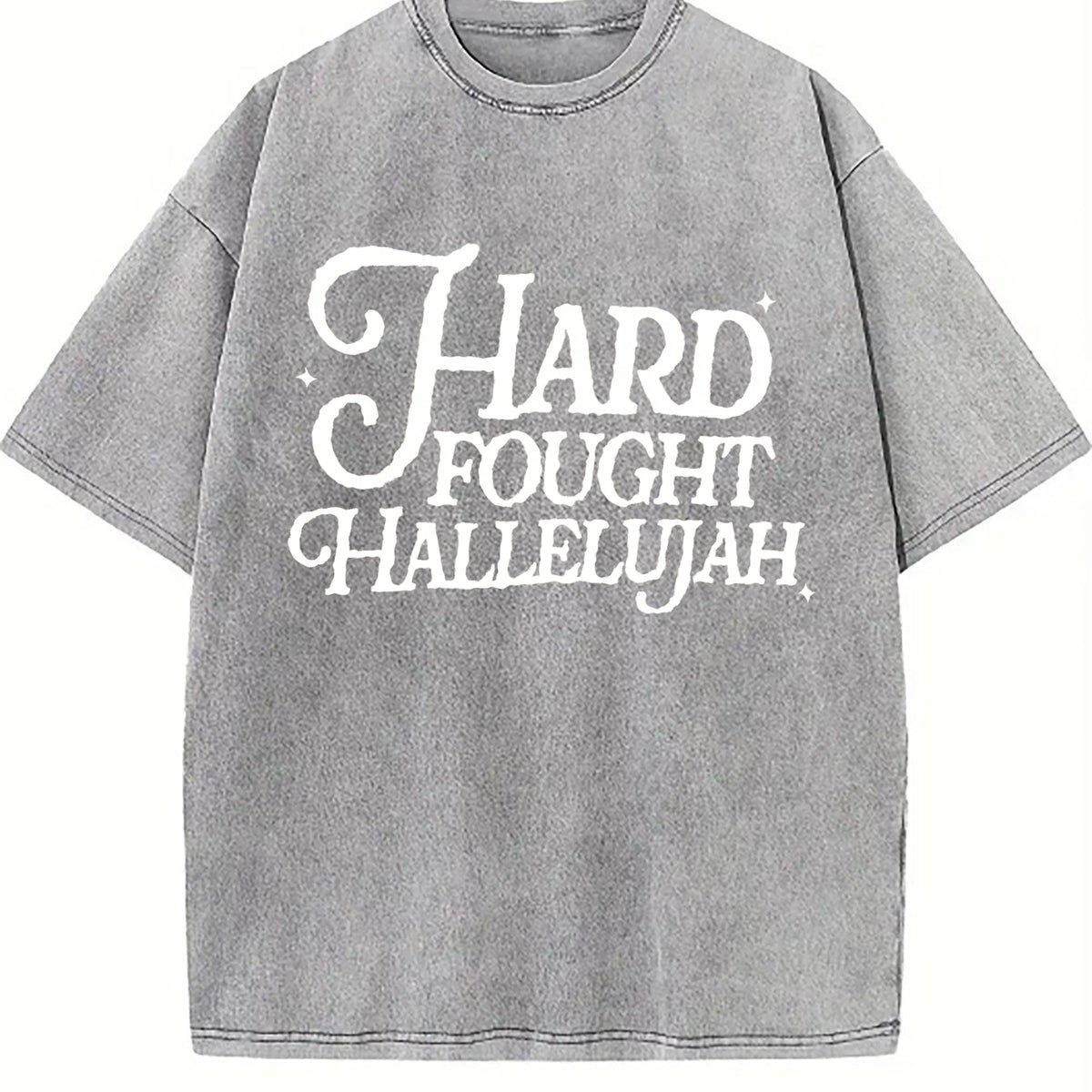 Hard Fought Hallelujah Vintage Washed T-Shirt product image 4