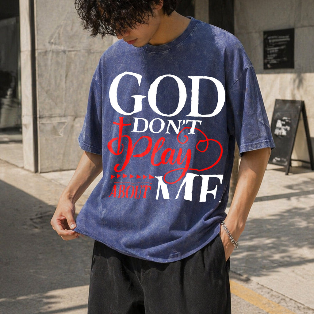 God Dont Play About Me Inspirational Faith Christ Vintage product image 8