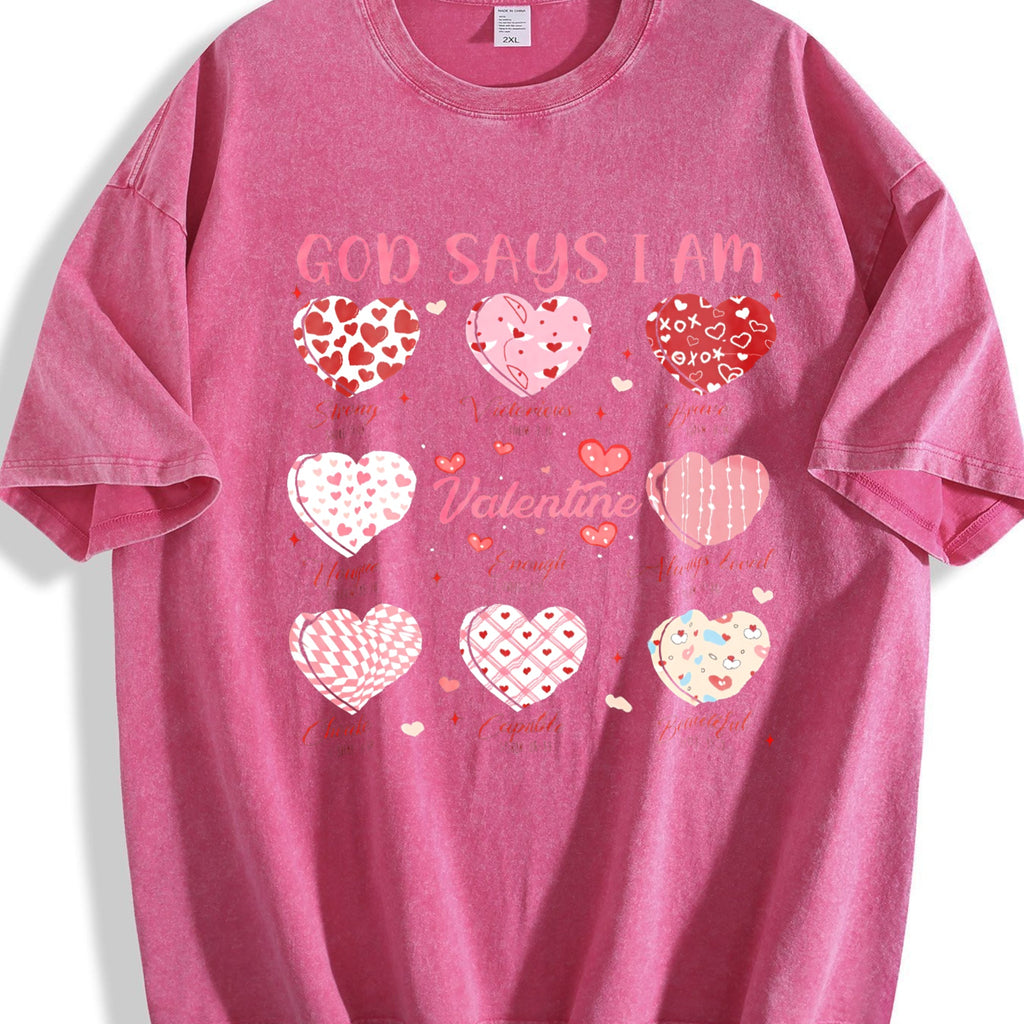 Love Jesus God Vintage Washed T-Shirt product image 5