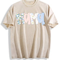Floral Preppy Mama Mom Vintage Washed T-Shirt product image 1