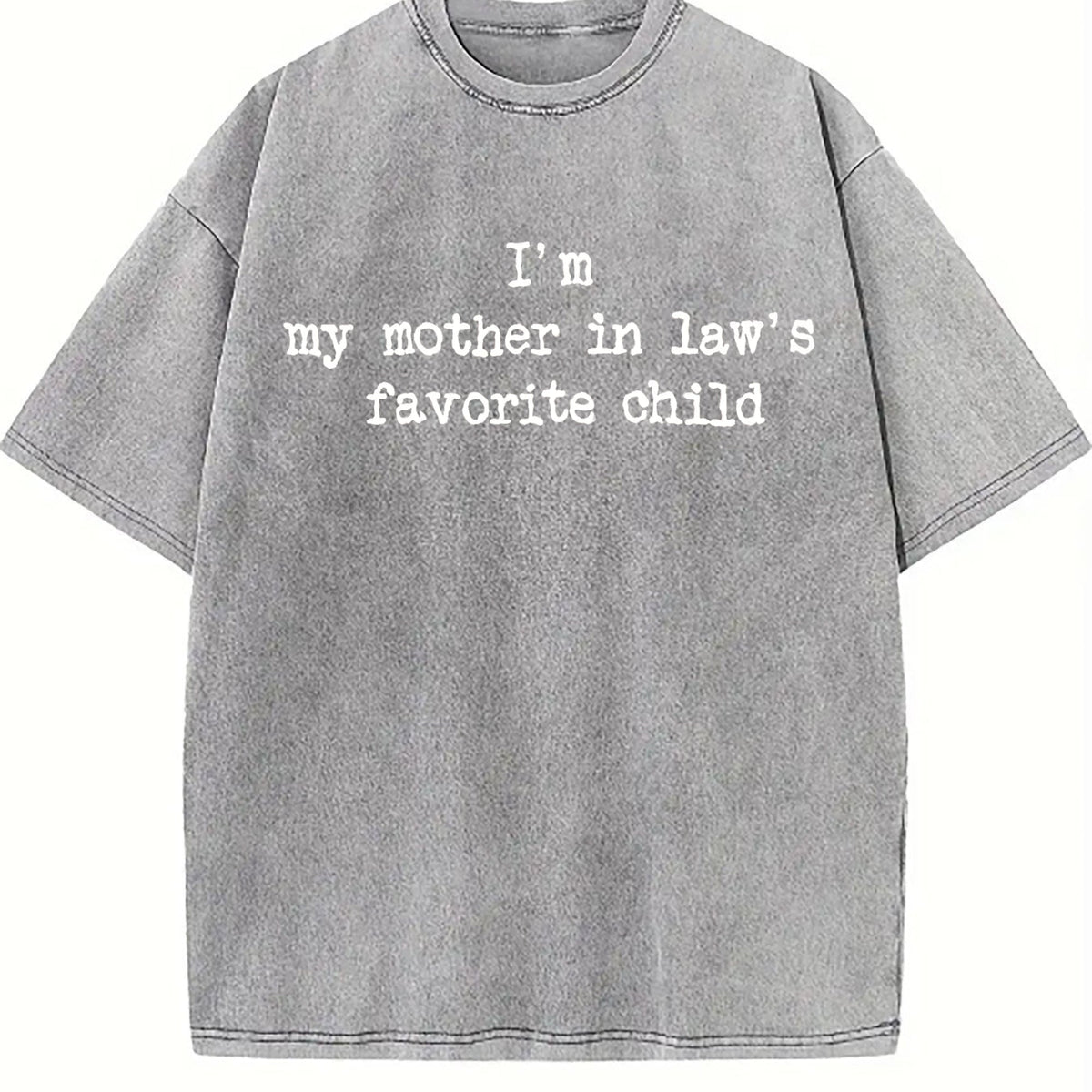 Im My Mother In Laws Favorite Child Funny Parent Vintage product image 4