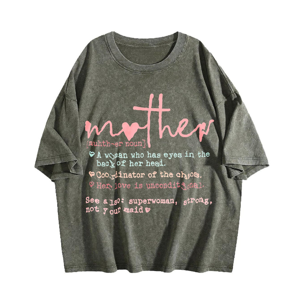 Mother's Day Vintage Washed T-Shirt product image 4