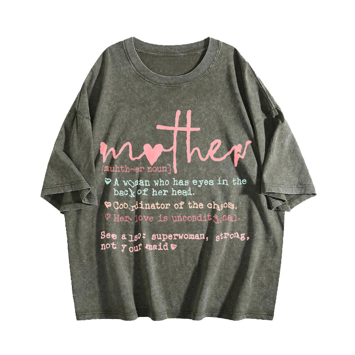 Mother's Day Vintage Washed T-Shirt product image 4