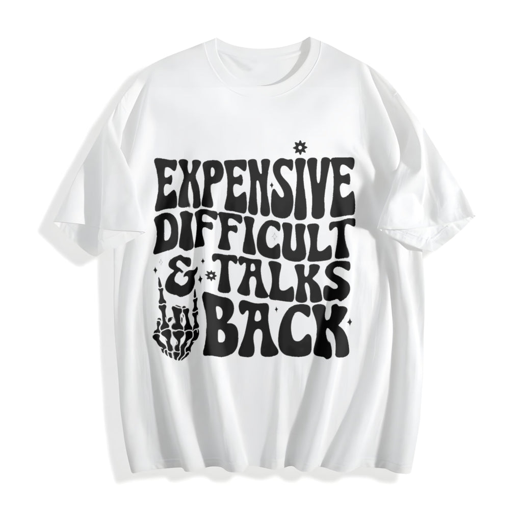 Expensive Difficult And Talks Back Slogan Skeleton Hand product image 2