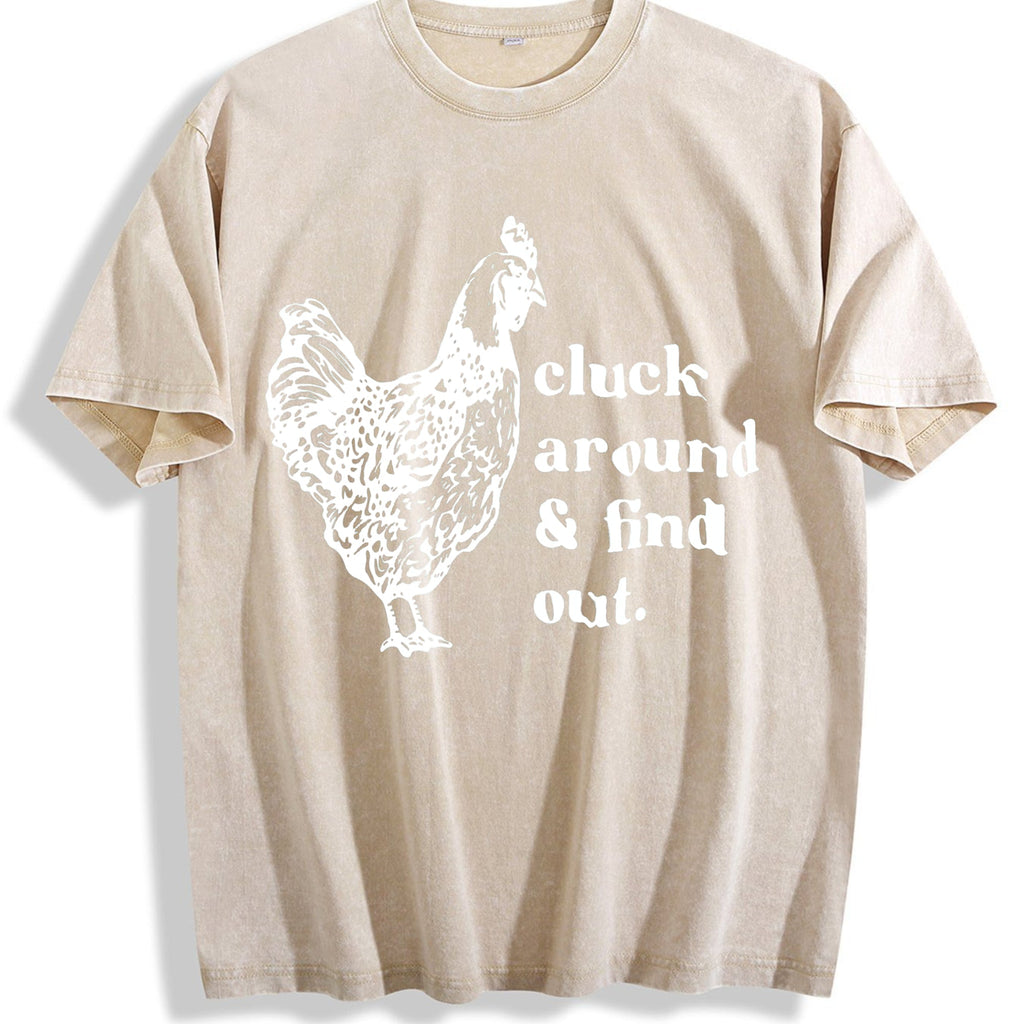 Chicken Vintage Washed T-Shirt product image 1