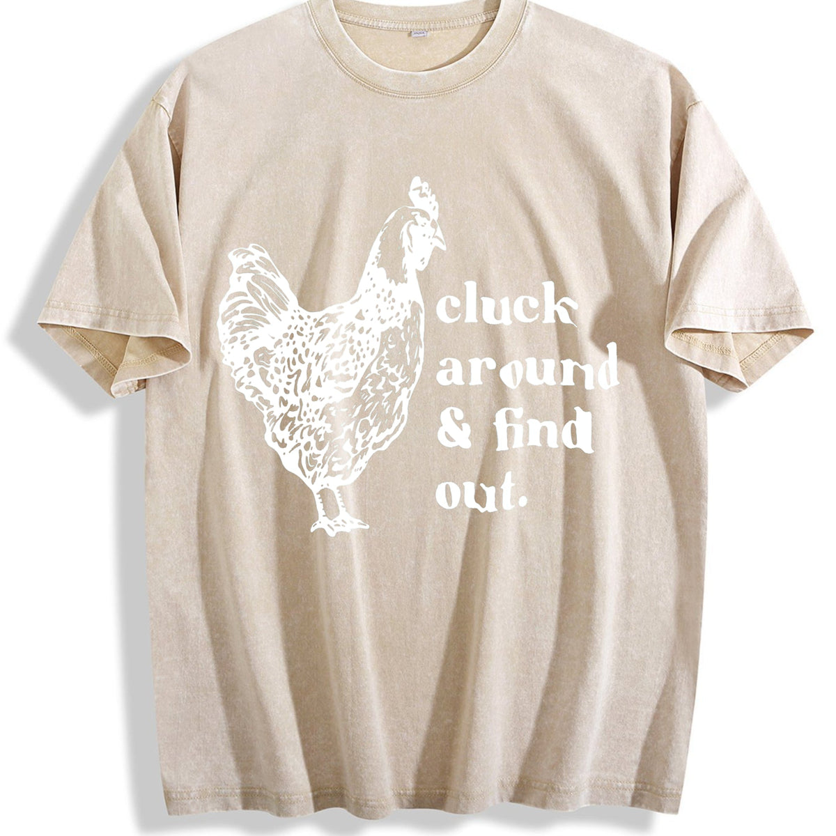Chicken Vintage Washed T-Shirt product image 1