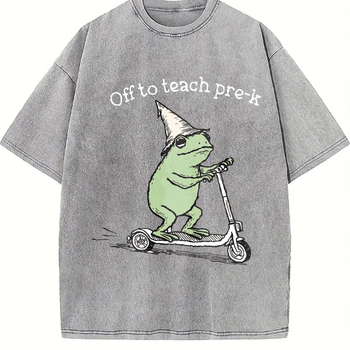 Pre K Grade Teacher Vintage Washed T-Shirt product image 4