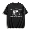 None Of Your Emails Funny Cotton T-Shirt product image 1