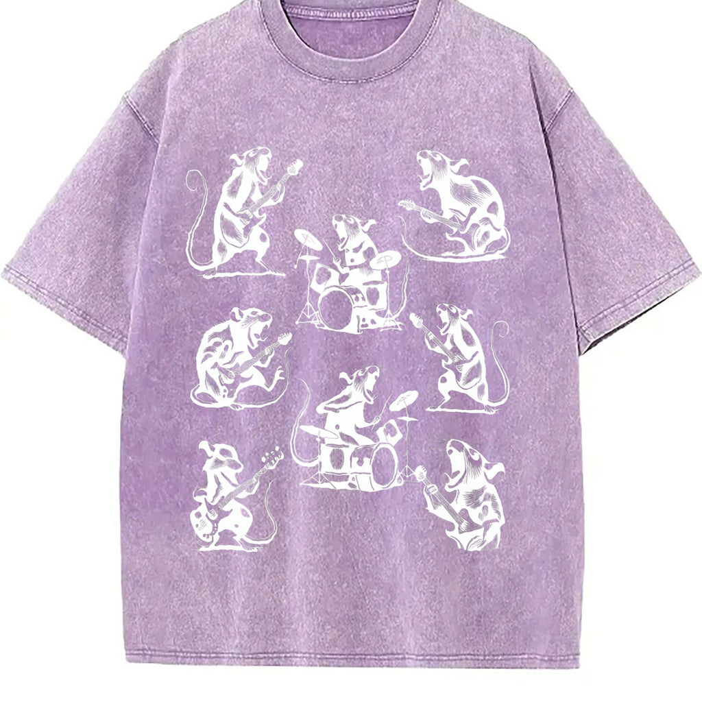 Rocker Rats 90s Vintage Washed T-Shirt product image 6