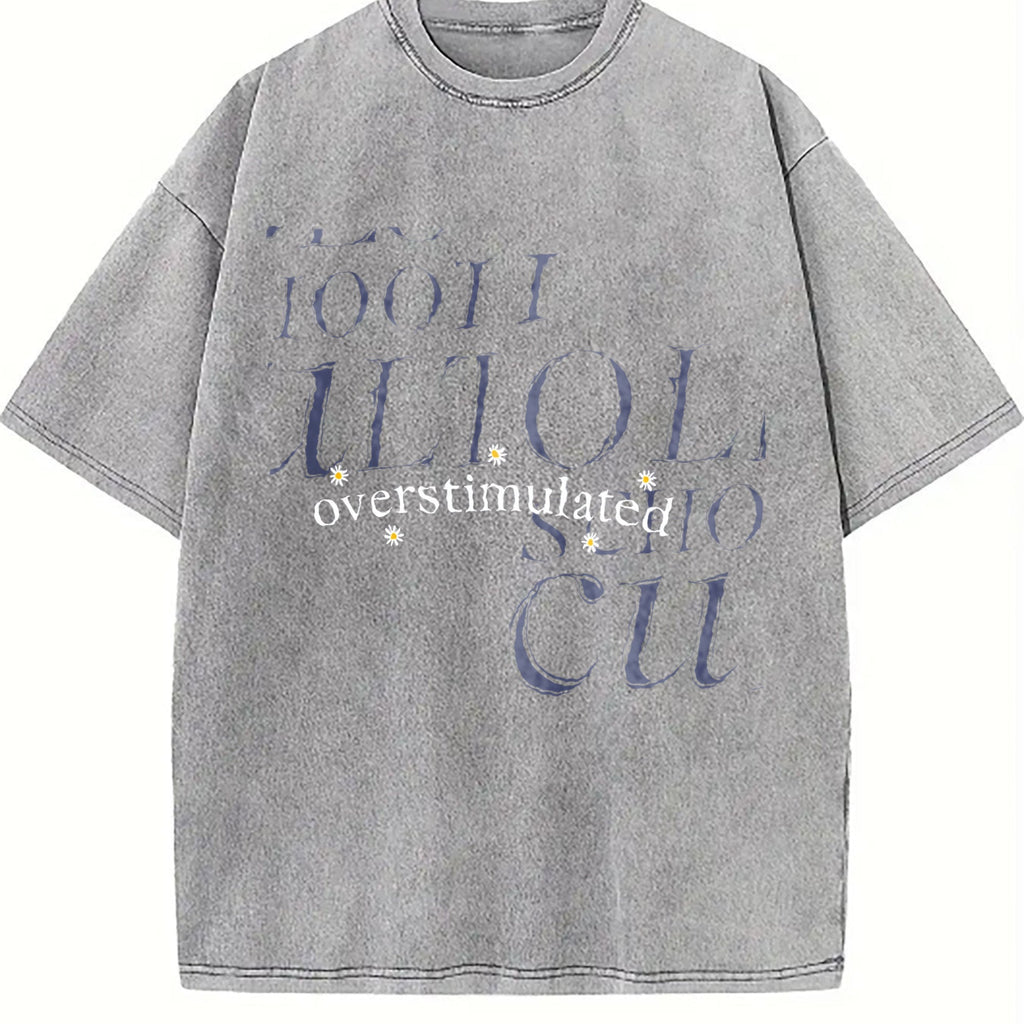 Overstimulated Vintage Washed T-Shirt product image 5