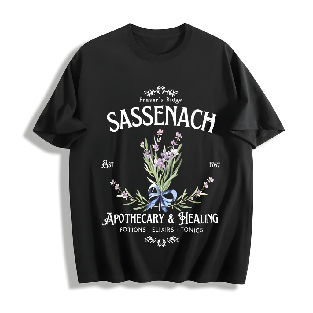 Summer Sassenach Floral One-piece Cotton T-Shirt product image 1