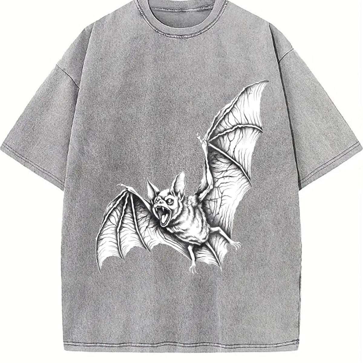Bat 90s Vintage Washed T-Shirt product image 5