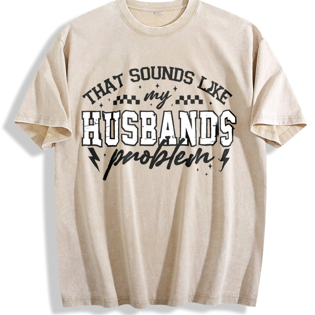 My Husbands Problem Snarky Humor Sarcastic Wife Vintage product image 1