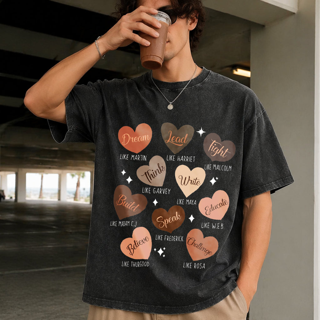 Celebrating Black History Vintage Washed T-Shirt product image 2