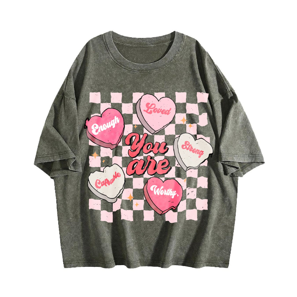 Valentine's Day Vintage Washed T-Shirt product image 4