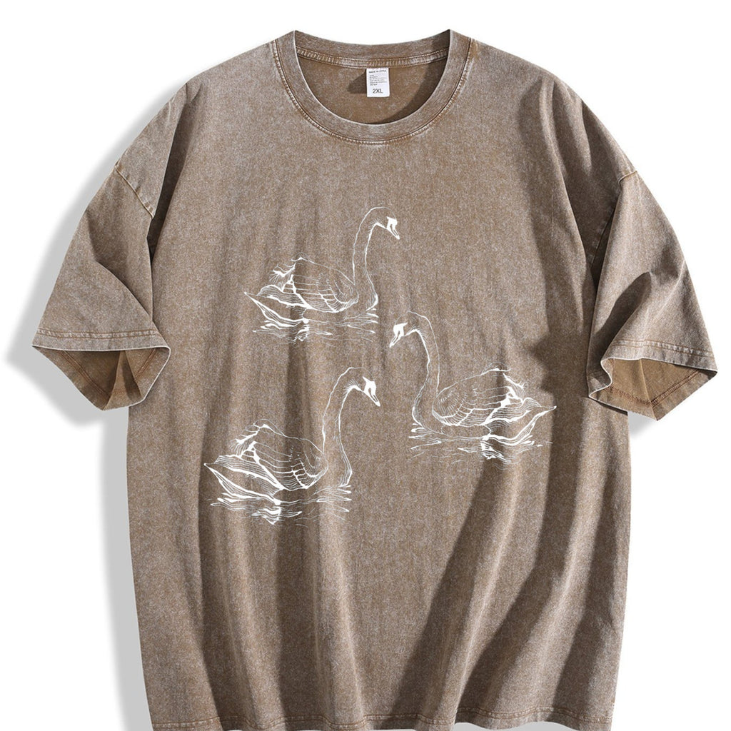 Swan 90s Vintage Washed T-Shirt product image 3