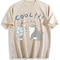 Cool Husky with a Fan Vintage Washed T-Shirt product image 1