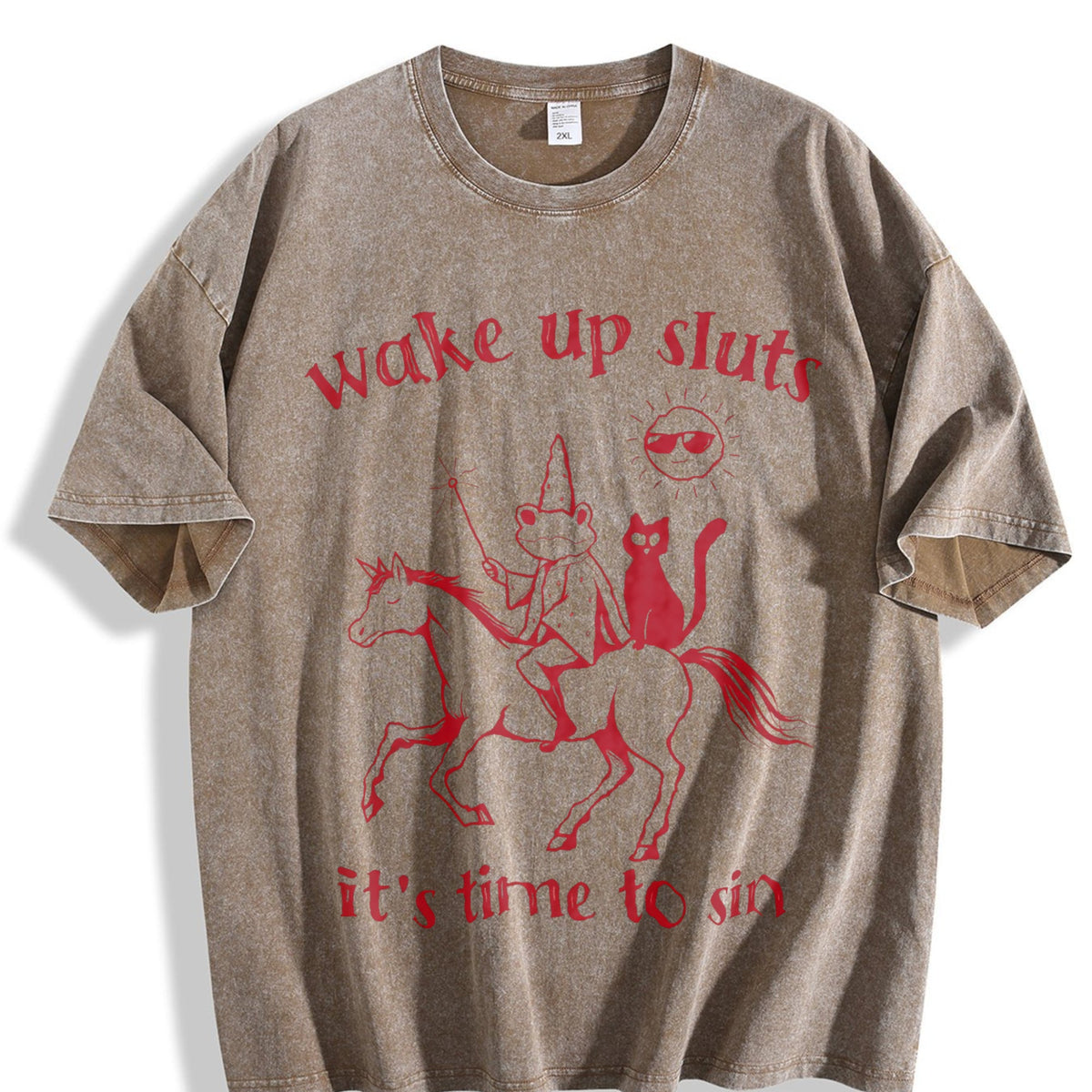 Wake Up Baddies It's Time To Misbehave - Boxy Vintage product image 3