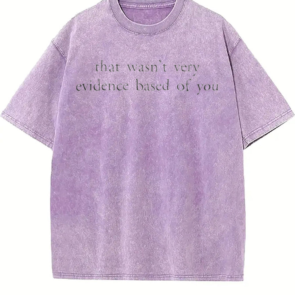 Evidence Based Sarcastic Science Humor Quote Boxy Dtg product image 6
