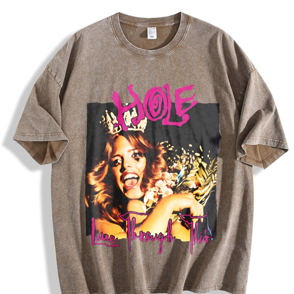 Hole Live Through This Album Cover - 90s Grunge Band product image 3