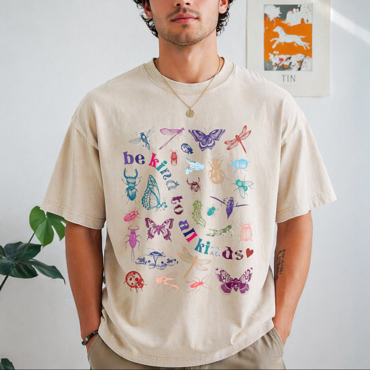 Be Kind To All Kinds Vintage Washed T-Shirt product image 1