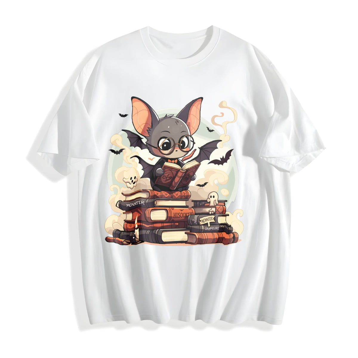 Summer A Playful Of A Bespectacled Bat Reading A Magic Book product image 2