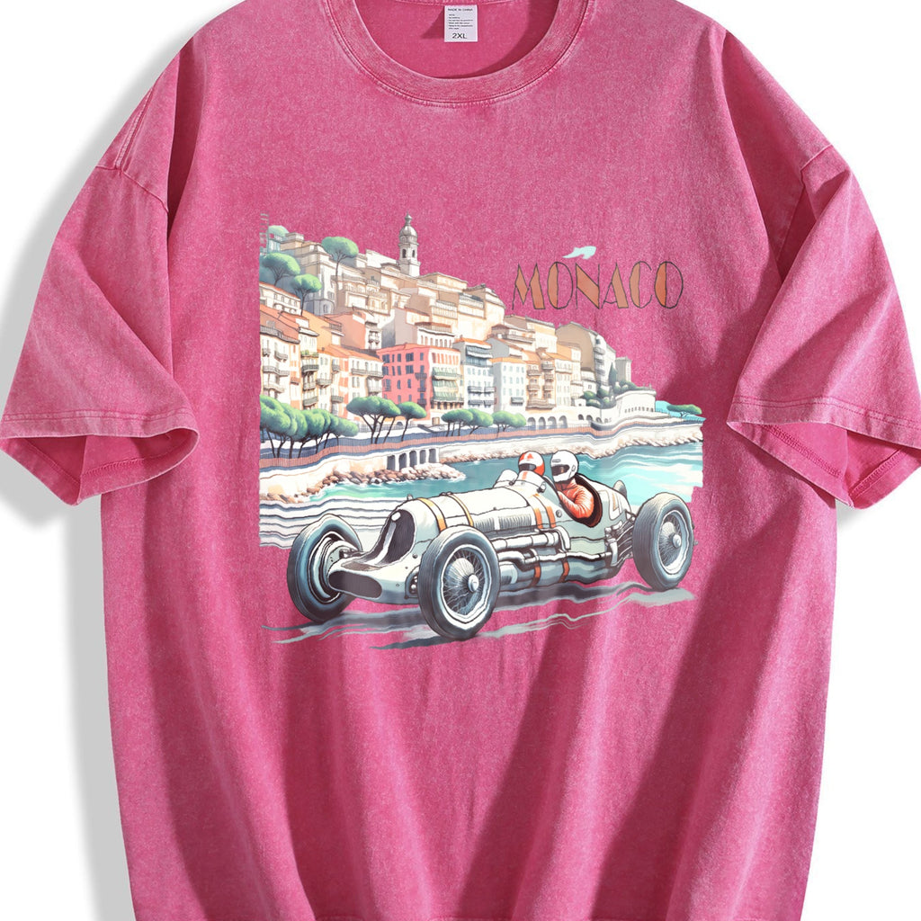 Monaco 1937 Racer Vintage Washed T-Shirt product image 7