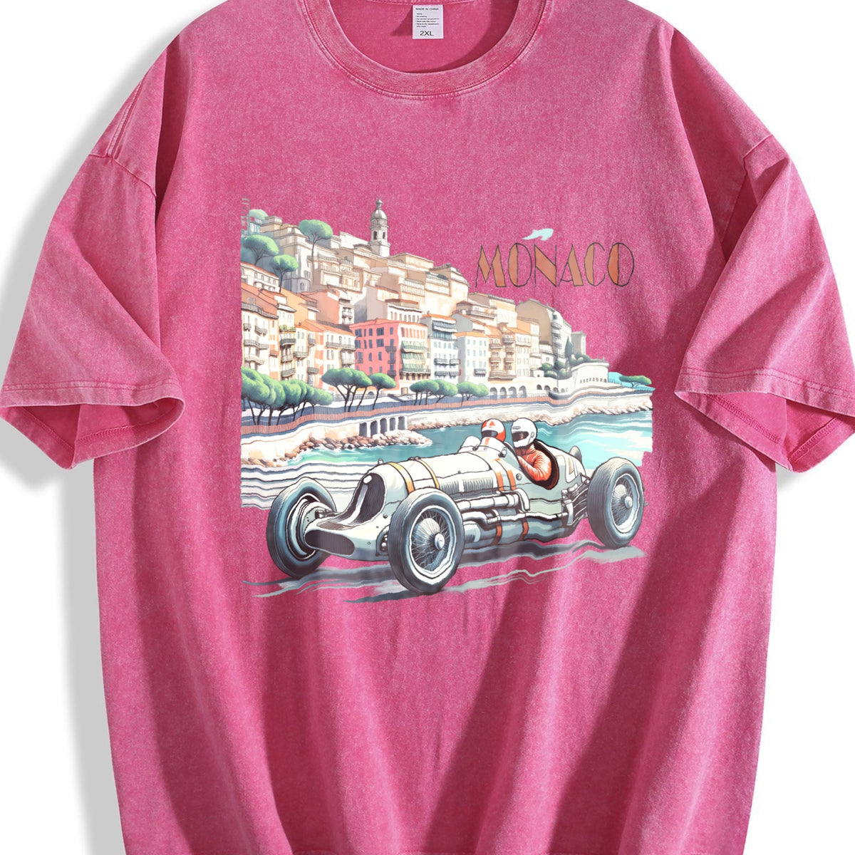 Monaco 1937 Racer Vintage Washed T-Shirt product image 7