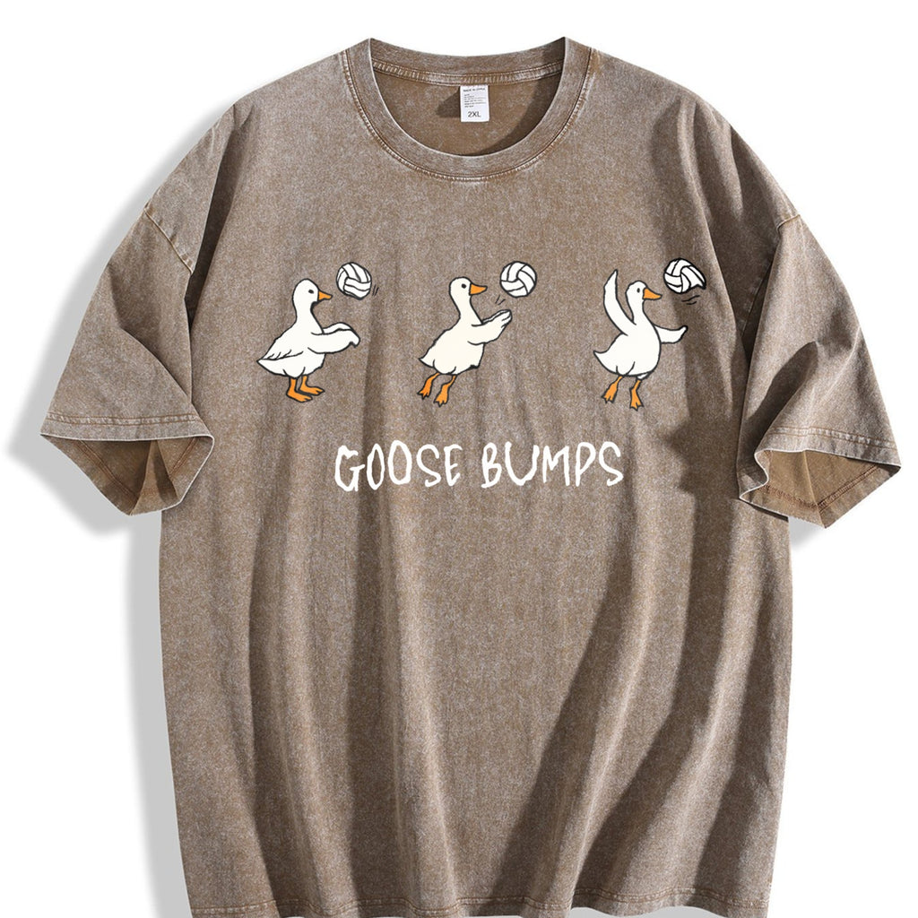 Goose Bumps Volleyball Vintage Washed T-Shirt product image 3