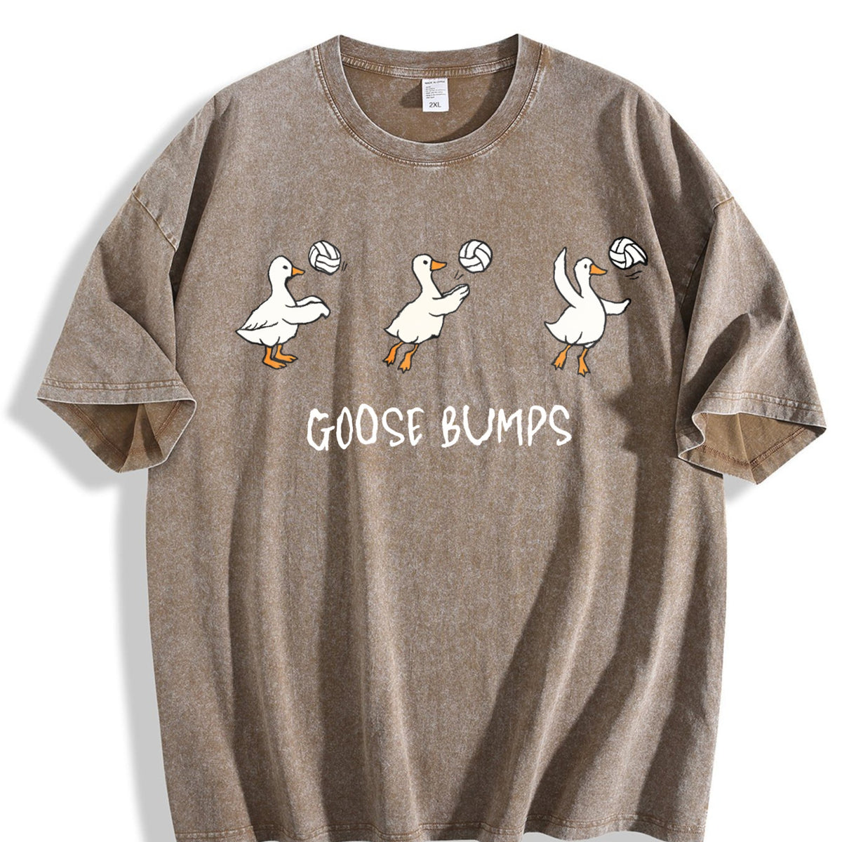Goose Bumps Volleyball Vintage Washed T-Shirt product image 3