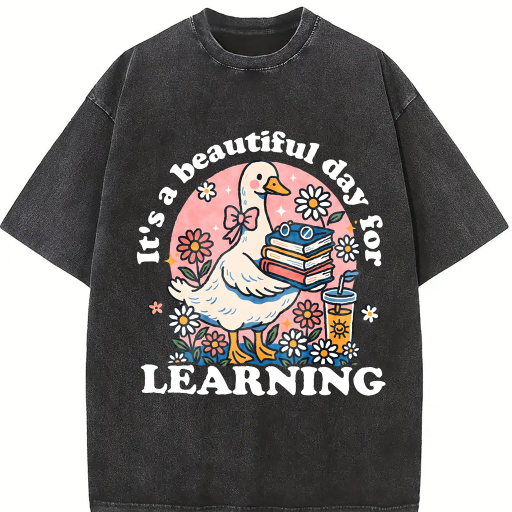 It's A Beautiful Day For Learning - Cute Goose Teacher product image 2