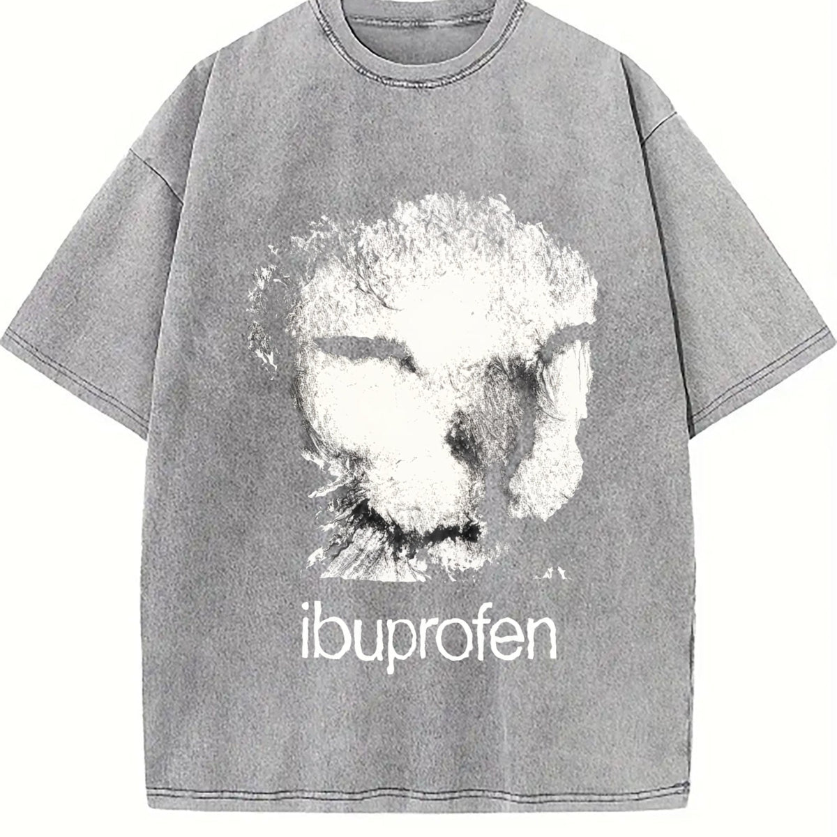 Ibuprofen Cat Vintage Washed T-Shirt product image 4