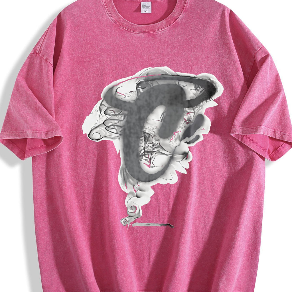 Abstract Vintage Washed T-Shirt product image 5
