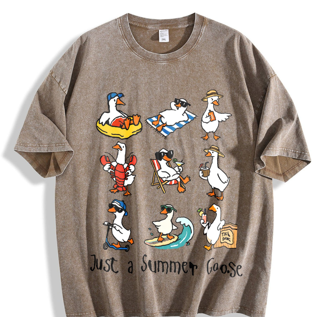 Just A Summer Goose Vintage Washed T-Shirt product image 3